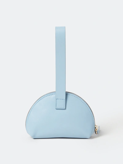 Shop Blame Lilac Manica Coin And Card Purse In Sky Blue