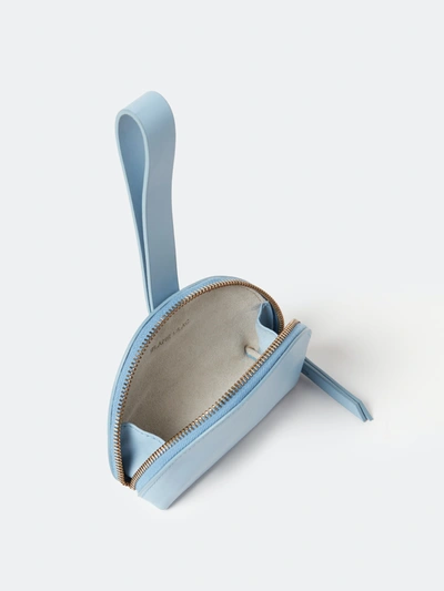 Shop Blame Lilac Manica Coin And Card Purse In Sky Blue