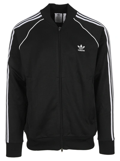 Shop Adidas Originals Adicolor Classics Sst Track Jacket In Black