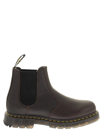Shop Dr. Martens' 2976 Chelsea - Snowplow Ankle Boot In Brown