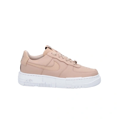 Nike Air Force 1 Sage Low Platform Sneaker In Particle Beige