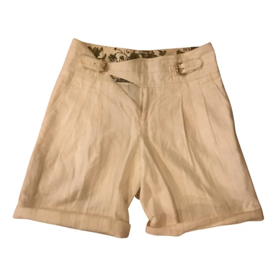 Pre-owned Gucci Shorts In Beige