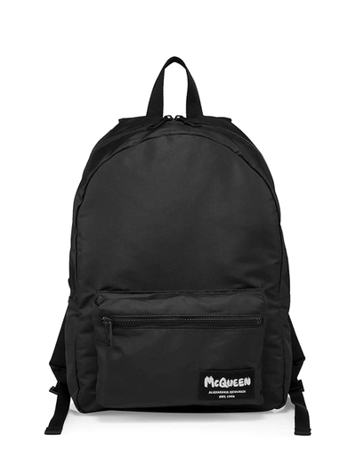 Shop Alexander Mcqueen Men's Metropolitan Backpack In Black