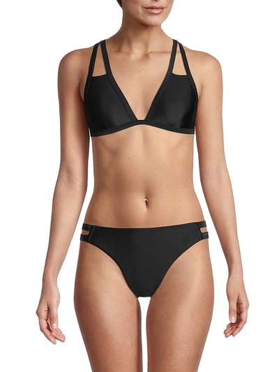 Shop Ramy Brook Women's Starla Bikini Top In Black