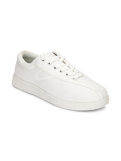 Shop Tretorn Women's Nylite Plus Canvas Sneakers In White