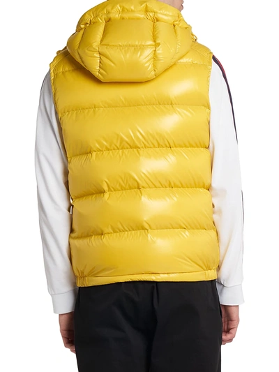 Shop Moncler Bormes Puffer Vest In Navy