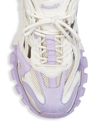 Shop Balenciaga Track Sneakers In Multi Pink