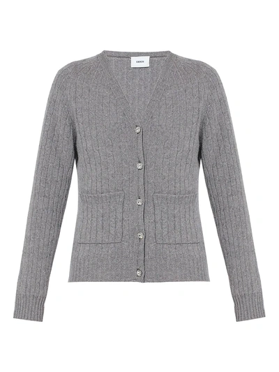 Shop Erdem Elizabeth Wool-cashmere Cardigan In Grey