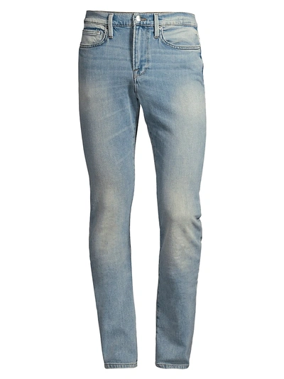 Shop Frame L'homme Spotlight Skinny Jeans In Light Blue