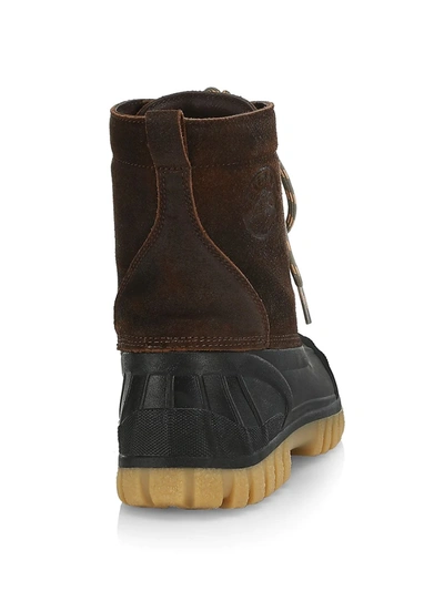Shop Diemme Men's Anatra Suede Boots In Dark Brown