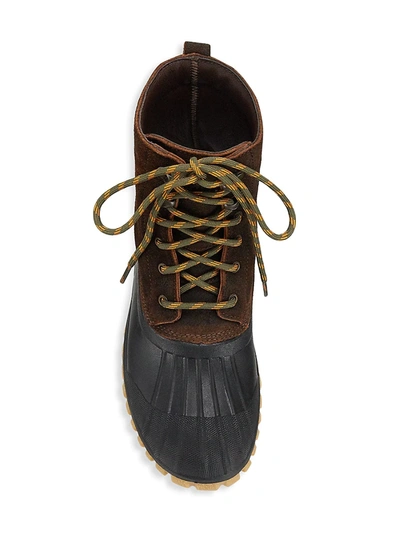 Shop Diemme Men's Anatra Suede Boots In Dark Brown