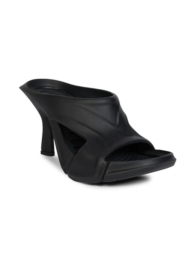 Shop Balenciaga Mold High-heel Sandals In Nero