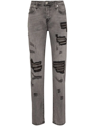 True Religion Tr Rocco Skinny Jeans In Black | ModeSens