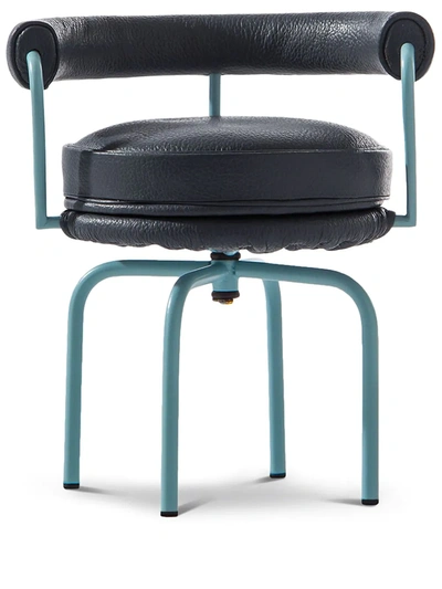 Shop Cassina Le Miniature Lc7 Chair In Schwarz