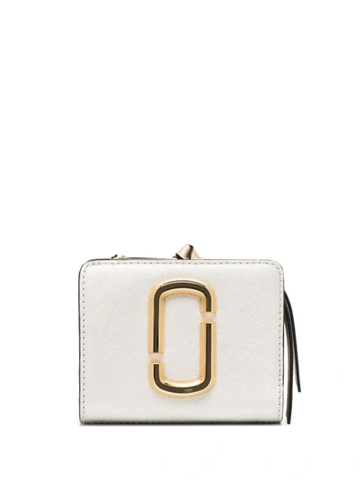 Shop Marc Jacobs Mini Snapshot Compact Wallet In Grau