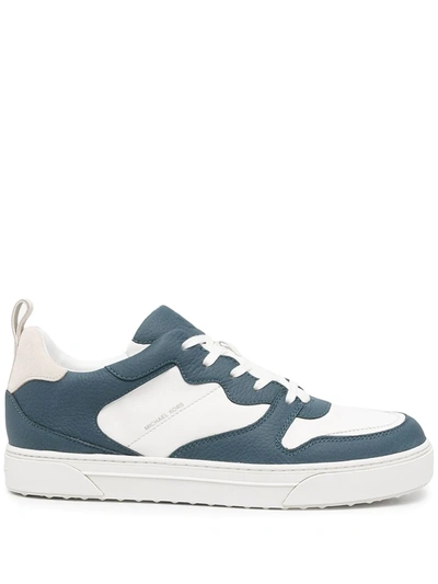 Shop Michael Kors Baxter Low-top Sneakers In Blau