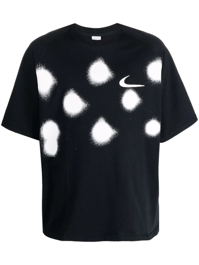 Shop Nike X Off-white Graphic-print Short-sleeve T-shirt In Schwarz