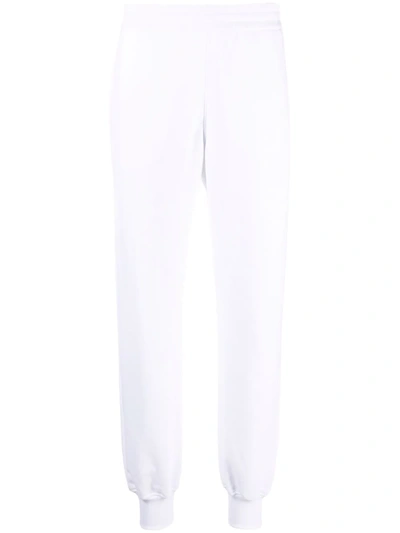 Shop Alexander Mcqueen Logo-print Track Pants In Weiss