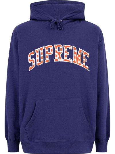 Shop Supreme Hearts Arc Hoodie In Blue