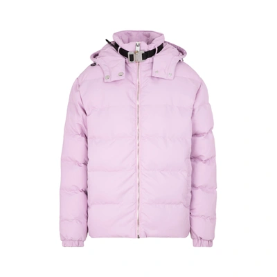 Shop Alyx 1017  9sm  Puffer Jacket In Pink &amp; Purple