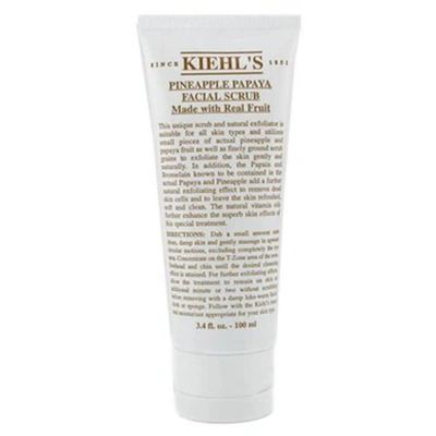 Shop Kiehl's Since 1851 Ladies Pineapple Papaya Facial Scrub With Real Fruit Extracts 3.4 oz Skin Care 3700194704018