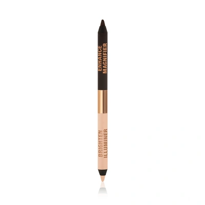 Charlotte Tilbury The Super Nudes Duo Liner - Nude/brown In Nude/brown