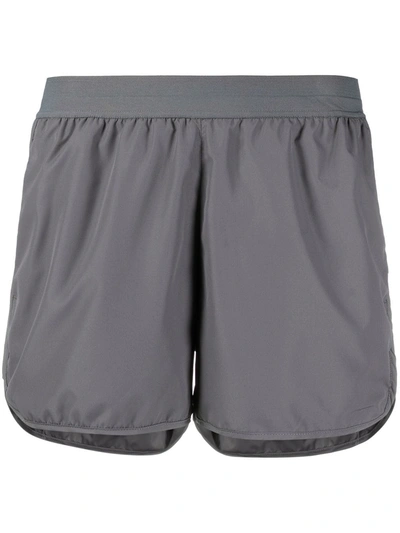 Thom Browne Flyweight Tech Running Shorts, Medium Grey In Grau