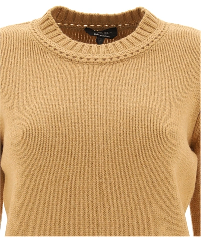 Shop Apc "helena" Sweater In Beige