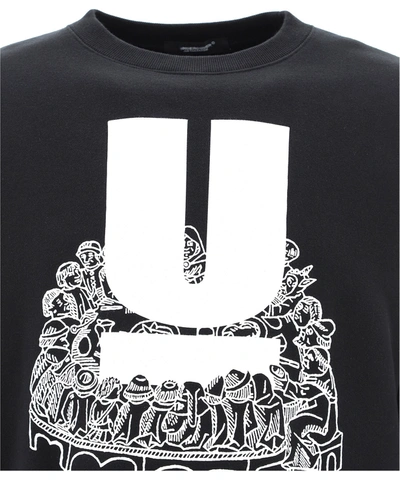 Shop Undercover "ism For Rebels" Sweatshirt In Black