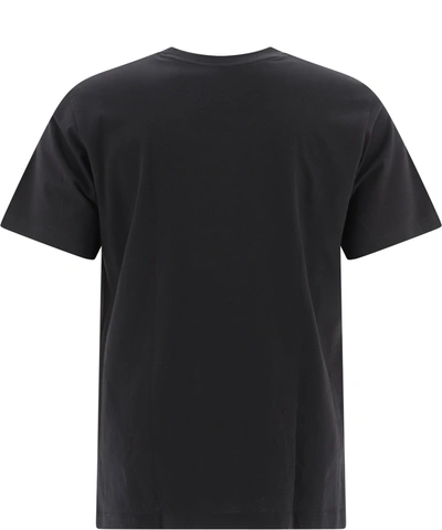 Shop Marine Serre "moon" T-shirt In Black  