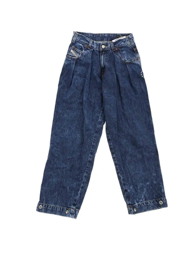 Shop Diesel D-concias-sp-j Jeans In Blue