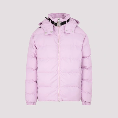 Shop Alyx 1017  9sm Hooded Puffer Jacket In Pink