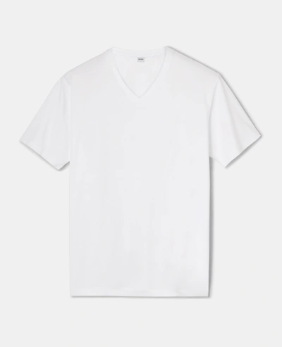 Shop Aspesi Cotton Jersey T-shirt In White