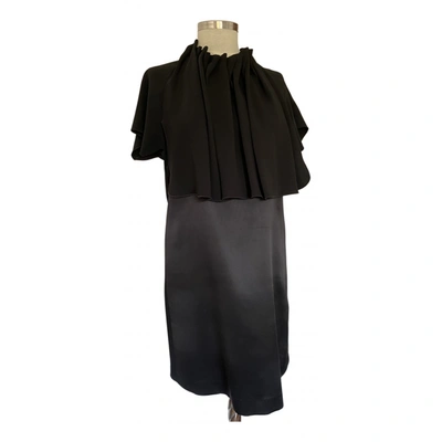 Pre-owned Ellery Silk Mini Dress In Black