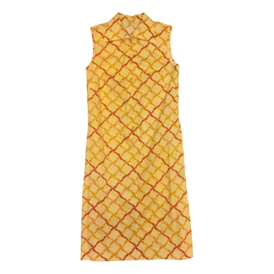 Pre-owned Roberta Di Camerino Mid-length Dress In Yellow
