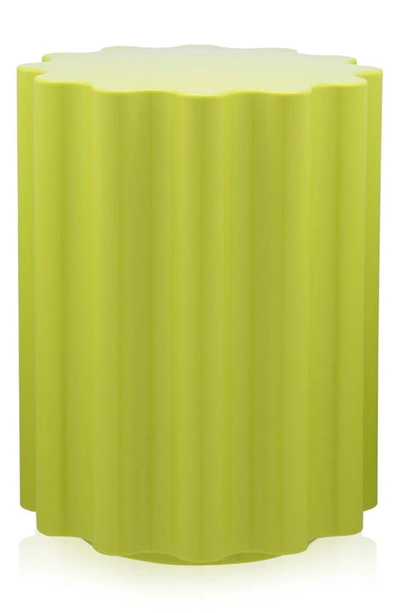 Shop Kartell Colonna Stool In Green