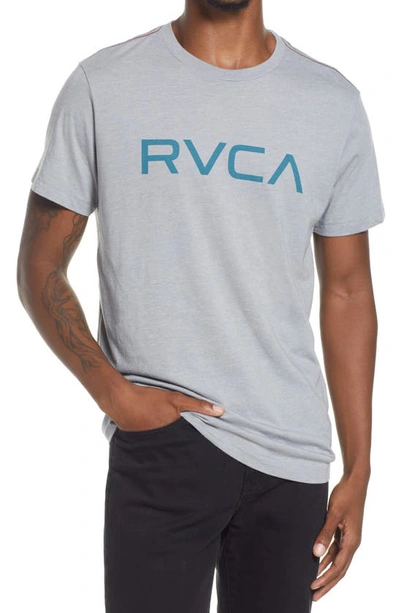 Shop Rvca Logo T-shirt In Monument