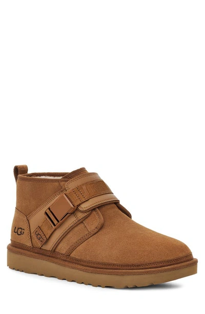 Shop Ugg Neumal Snapback Chukka Boot In Chestnut