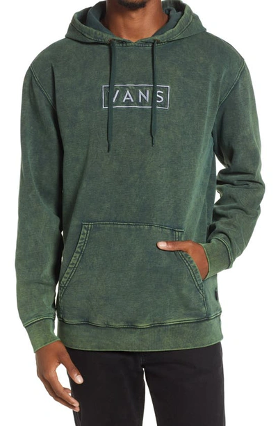 Vans Easy Wash Hoodie In Washed Green black ModeSens