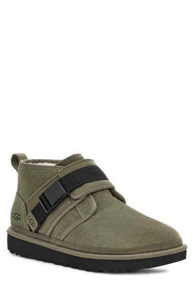 Shop Ugg (r) Neumal Snapback Weather Boot In Moss Green