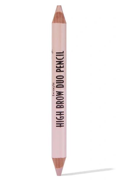 Shop Benefit Cosmetics High Brow Duo Pencil Eyebrow Highlighting Pencil In Light