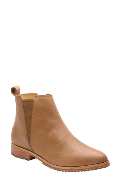 Shop Nisolo Everyday Chelsea Boot In Almond