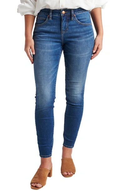 Shop Jag Jeans Jeans Cecilia Stretch Skinny Jeans In Thorne Blue