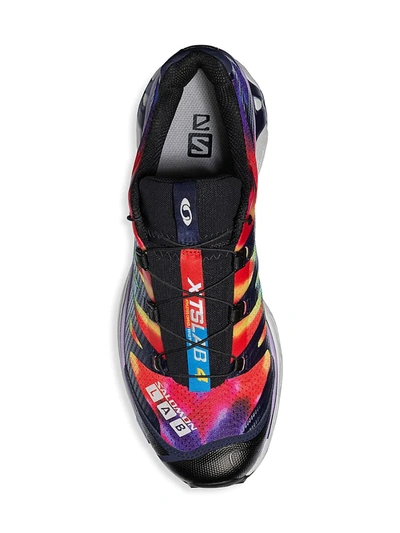 Shop Salomon Men's Xt-4 Advanced Sneakers In Black