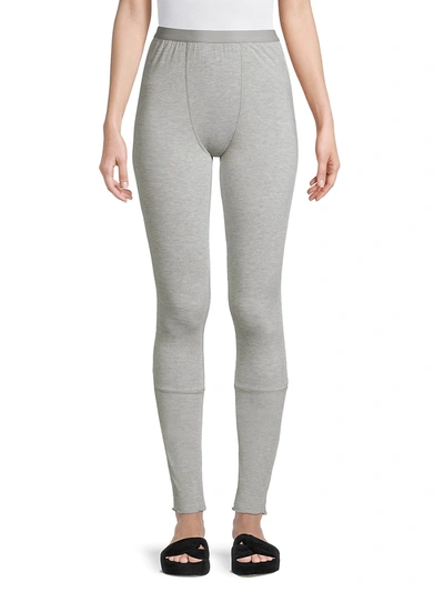 Shop Free People Essential High-waisted Leggings In Grey