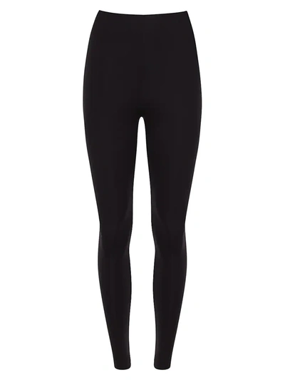 Shop Commando Women's Neoprene High-waist Leggings In Black