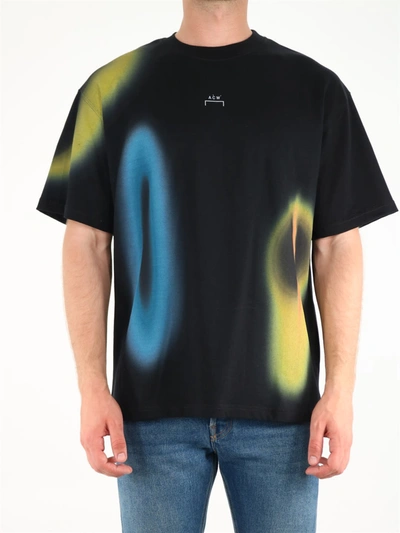 Shop A-cold-wall* Black Hypergraphic Ss T-shirt