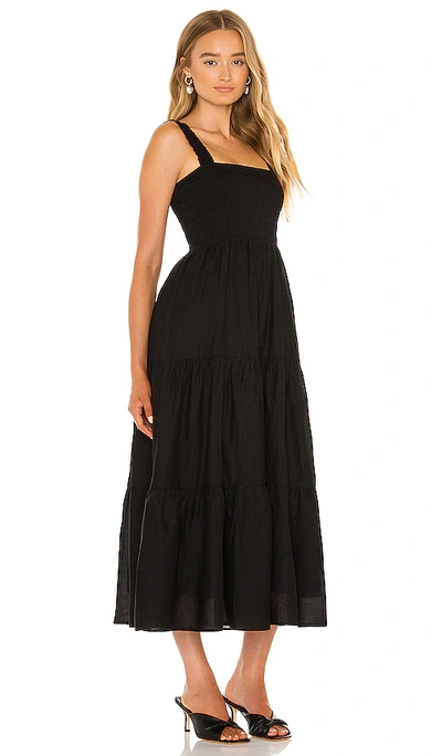 Shop Seafolly Faithful Midi Dress In Black