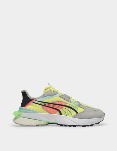 Puma Op1 Pwrframe Abstract Sneakers In Yellow | ModeSens