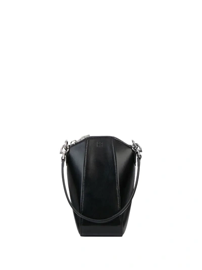 Shop Givenchy Antigona Mini Vertical Tote Bag In Schwarz